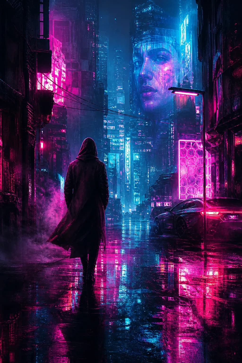 Cyberpunk story world inspiration